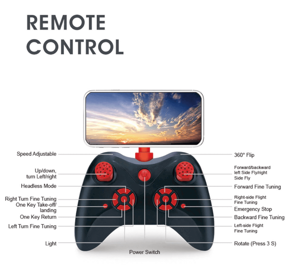 Drone KY606D 4K et HD